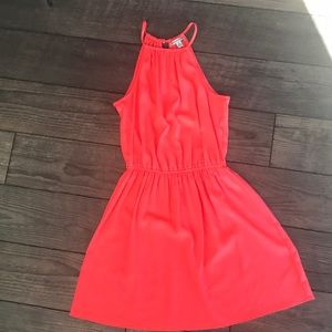 American Eagle. Bright Coral dress. Size small